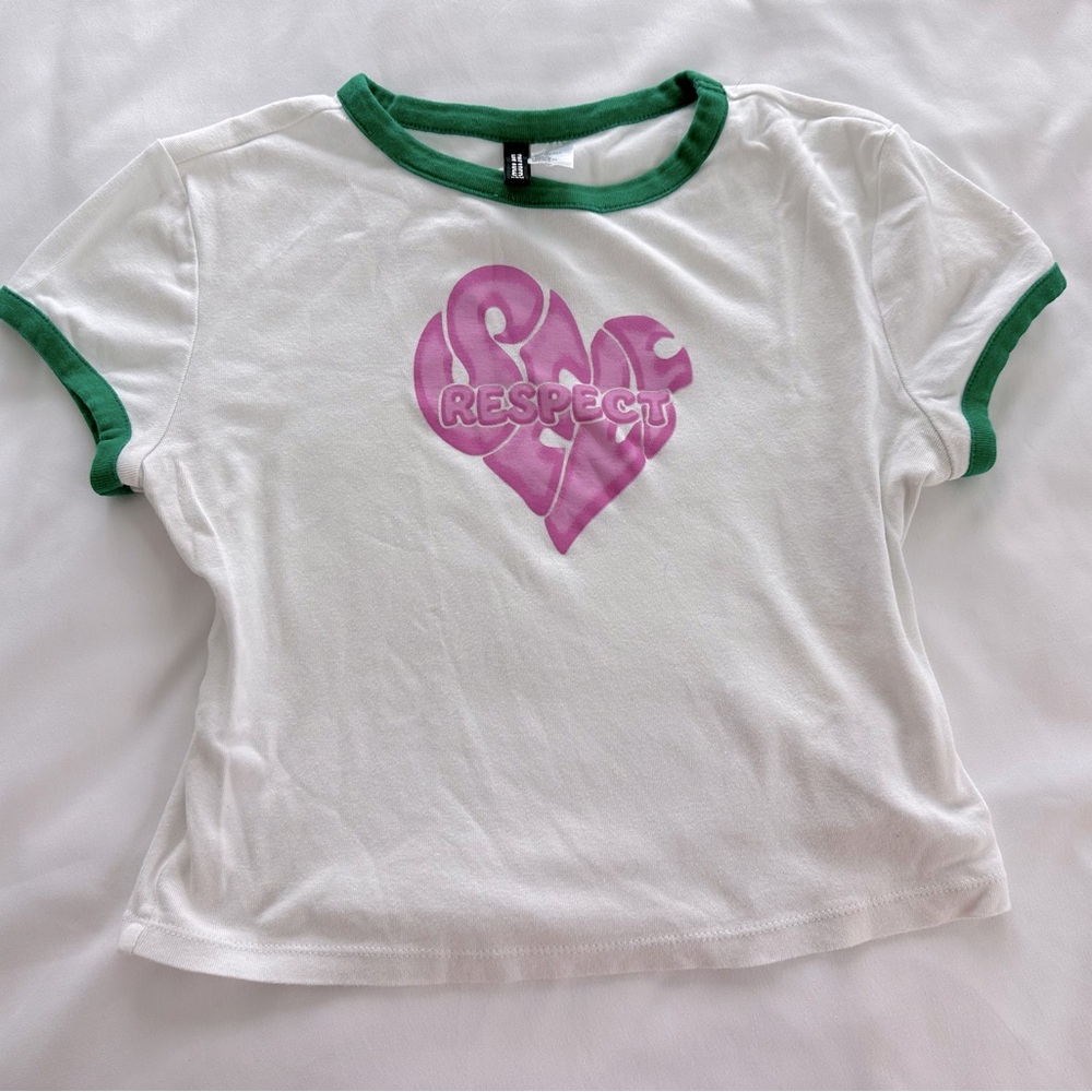 Short Printed Top Divided 100% cotton